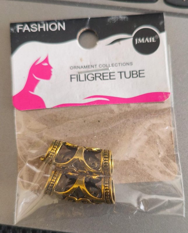 Fashion Jmail Filigree tube JF015